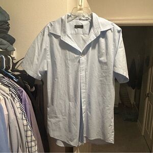 Men’s short sleeve button down xl